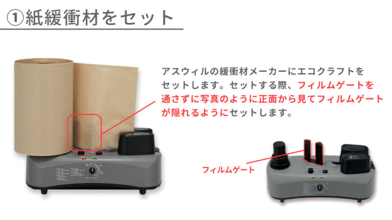 ペーパーエアークッション エコクラフト - アスウィル