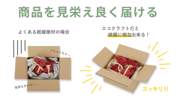 ペーパーエアークッション エコクラフト - アスウィル